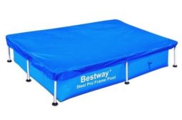 Тент на прямоугольный бассейн 259x170 см bestway 58105